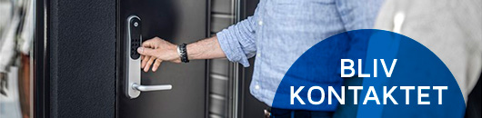 Elektroniske dørlås til hoveddør med kode