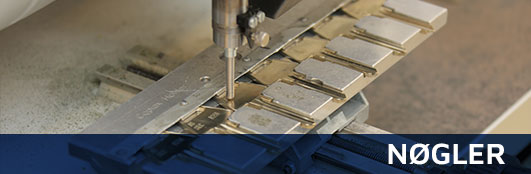 Nye nøgler og kopi af nøgle