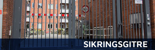 Sikringsgitter til erhverv og butik