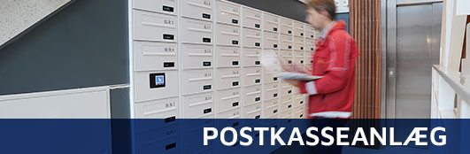 Postkasseanlæg til opgange