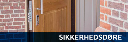 Sikkerheddør til private, lejligheder og erhverv
