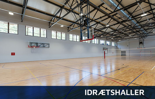 Sikring af idrætshal