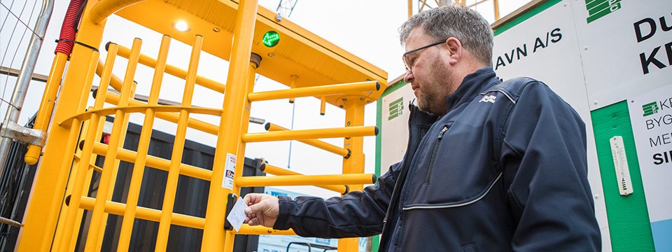 Adgangskontrol med brik