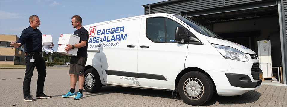 Locksmith bagger låse & alarm