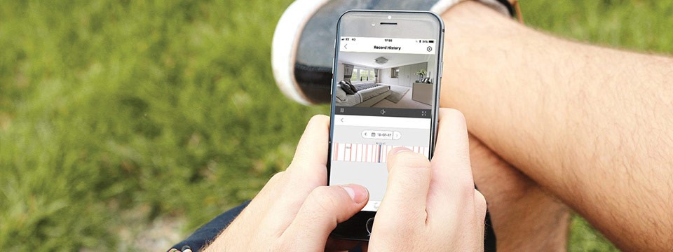 Kameraovervågning med app