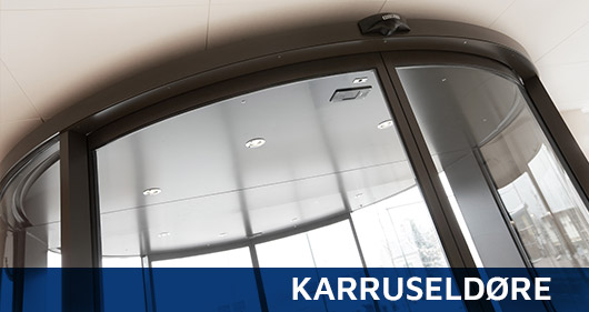 Karruseldøre dørautomatik