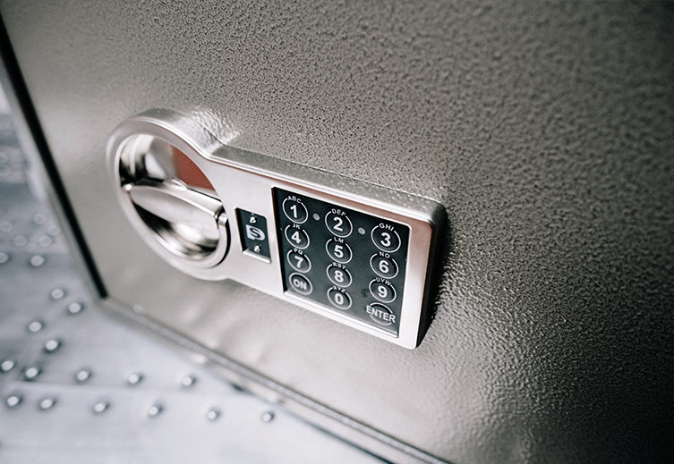 Pengeskab brandsikkert