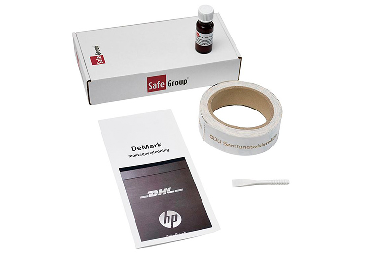 Permanent mærkning af værktøj og pc