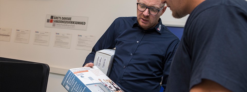 Sikkerhedsalarm med GPS pakke