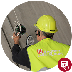 Videoovervågning erhverv installation