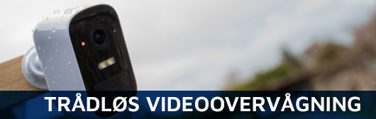 Trådløs videoovervågning