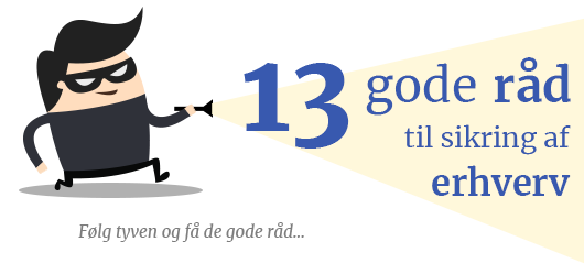 Tyverisikring af erhverv