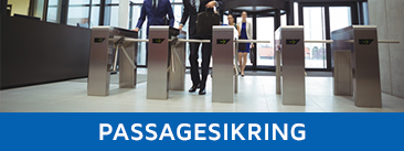 Passagesikring med speed gates