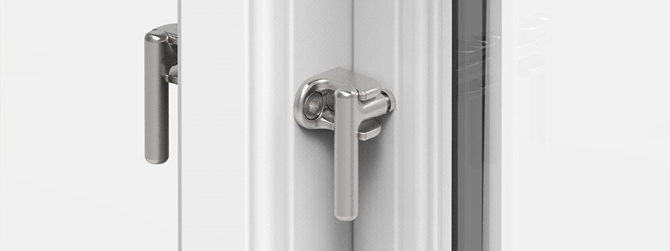 Sikringsbeslag til døren