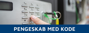 Pengeskab med kode