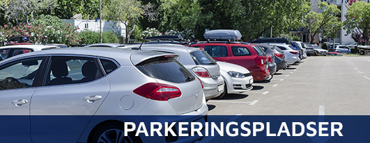 Adgangskontrol erhverv ved parkeringsplads