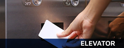 Adgangskontrolsystem ved elevator