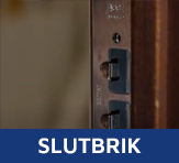 Slutbrik til døren
